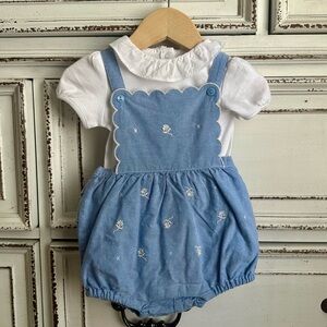 Janie and Jack Romper Set Size 6-12M